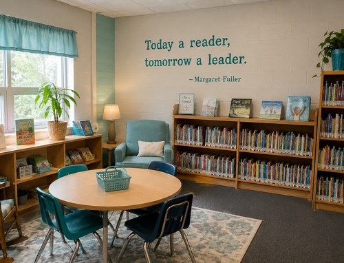 Inviting library learning environment