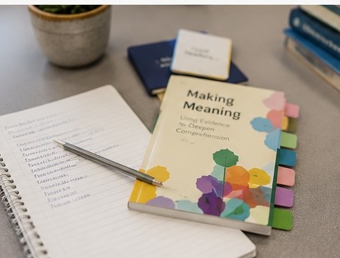 Literacy materials used in sessions
